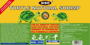 turtle natural shrimp 