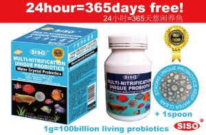 WATER CRYSTAL PROBIOTICS---super good products make feeding fish easily 